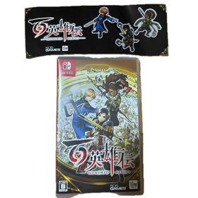 ニンテンドースイッチ(Nintendo Switch)の百英雄伝 ピンバッジ付き(家庭用ゲームソフト)