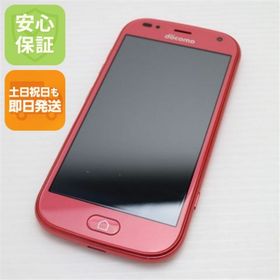 フジツウ(富士通)の新品同様 F-42A らくらくスマートフォン ピンク M444(スマートフォン本体)