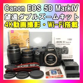 キヤノン(Canon)の☘️高性能✨4K動画☘️Canon EOS 5D Mark IV 望遠ダブル(デジタル一眼)