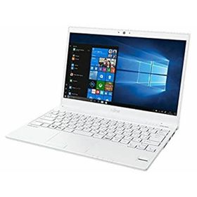 【中古】「非常に良い」富士通 13.3型ノートパソコン FMV LIFEBOOK UH55/B3 アーバンホワイト FMVU55B3W(ノートPC)