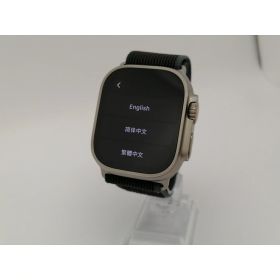 【中古】Apple Apple Watch Ultra2 49mm Cellular チタニウムケース/ブルー/ブラックトレイルループ(M/L) MRF63J/A【三宮センター】保証期間1ヶ月【ランクA】