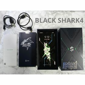 シャオミ(Xiaomi)のXiaomi BLACK SHARK4 SHARK PRS-H0ゲーミングスマホ(スマートフォン本体)