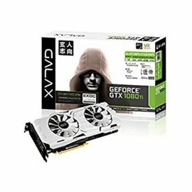 【中古】「非常に良い」玄人志向 ビデオカード 新シリーズGALAKURO Whiteモデル GEFORCE GTX 1080Ti搭載 GK-GTX1080Ti-E11GB/WHITE(PCパーツ)
