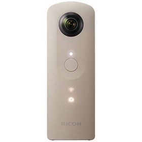 【中古】「非常に良い（無料延長保証）」RICOH 360度カメラ RICOH THETA SC (ベージュ) 全天球カメラ 910742(その他)