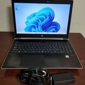 M63 良品 HP ProBook 450 G5 Core i5 第8世代 (8250U)◆メモリ8GB◆M.2 SSD256GB◆15.6インチ HD 動作品 Win11 PC Office2021 laptop