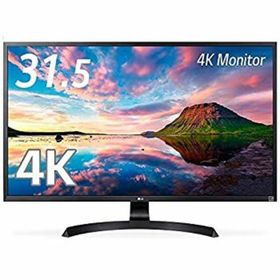 【中古】「非常に良い」LG モニター ディスプレイ 32UD59-B 31.5インチ/4K/VA 非光沢/HDMI×2、DisplayPort/スピーカー搭載/高さ調節対応(ディスプレイ)