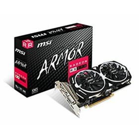 【中古】「非常に良い」MSI Radeon RX 570 ARMOR 8G OC グラフィックスカード(PCパーツ)