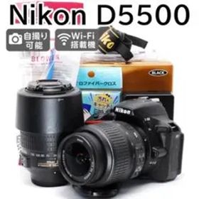 ✨美品 箱付き✨ Nikon D5500ダブルレンズセット