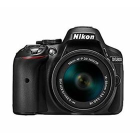 【中古】「非常に良い」Nikon デジタル一眼レフカメラ D5300 AF-P 18-55 VR レンズキット ブラック D5300LKP18-55(デジタル一眼)