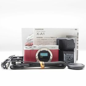 FUJIFILM フジフイルム X-A1 ボディ レッド #2727(コンパクトデジタルカメラ)
