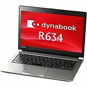 【中古】「非常に良い」 ダイナブック dynabook R634/M PR634MAA647AD71 / Core i5 4310U(2.0GHz) / SSD:128GB / 13.3インチ / シルバー(ノートPC)