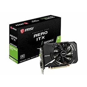 【中古】「非常に良い」MSI GeForce GTX 1660 Ti AERO ITX 6G OC グラフィックスカード ブラック [国内流通品](PCパーツ)