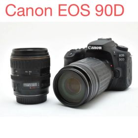 Canon EOS 90DダブルレンズセットEF 75-300 EF 28 80