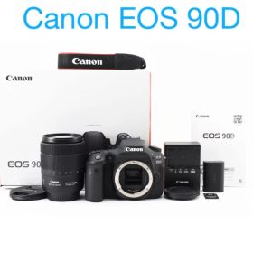 保証付き/ Wi-Fi/動画/Canon EOS 90D手ぶれ補正レンズセット