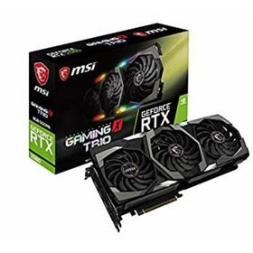 【中古】「非常に良い」MSI GeForce RTX 2080 GAMING X TRIO グラフィックスボード VD6723(PCパーツ)