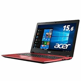 【中古】「非常に良い」Acer ノートパソコン Aspire 3 A315-32-N14U/R (Celeron/4GB/256GB SSD/ドライブなし/15.6型/Windows 10 Home(64bit)/レッド)(ノートPC)
