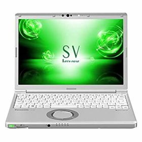 【中古】「非常に良い」パナソニック 12.1型ノートPC Let's note レッツノート SV シルバー CF-SV7LDDQR Win10 Pro・Core i5](ノートPC)