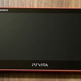 【動作確認済】 PlayStation Vita Wi-Fiモデル ネオン・オレンジ PCH-2000ZA24 / アナログスティック難有り