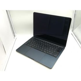 【中古】Apple MacBook Air 13インチ M2(CPU:8C/GPU:10C) 8GB/512GB ミッドナイト MLY43J/A (M2,2022)【福岡筑紫】保証期間１ヶ月【ランクB】