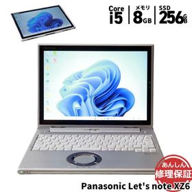 ノートパソコン Panasonic CF-XZ6HFAQR Core i5 7200U 2.50GHz 8GB SSD256GB Windows11 LTE WAN Bluetooth タッチパネル カメラ HDMI 3ヶ月保証 中古 wn8874