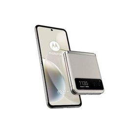 モトローラ(MOTOROLA) motorola razr 40 6.9+1.5型 8GB/256GB バニラクリーム SIMフリースマートフォン PAYC0001JP フリップ 折りたたみ