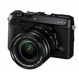 【中古】（非常に良い）FUJIFILM ミラーレス一眼カメラ X-E3レンズキットブラック X-E3LK-B(ミラーレス一眼)