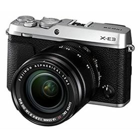 【中古】「非常に良い」FUJIFILM ミラーレス一眼カメラ X-E3レンズキットシルバー X-E3LK-S(ミラーレス一眼)