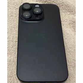 アップル(Apple)のiPhone16 Pro 256GB ブラックチタニウム(スマートフォン本体)