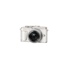 ★OLYMPUS / オリンパス OLYMPUS PEN E-PL10 EZダブルズームキット [ホワイト]【デジタル一眼カメラ】【送料無料】