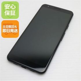 グーグルピクセル(Google Pixel)の超美品 Google Pixel 3a ジャストブラック M111(スマートフォン本体)