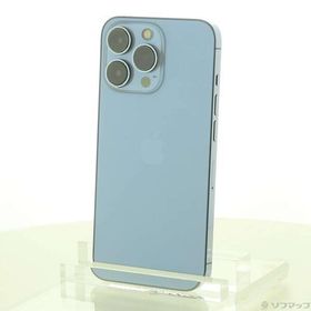 〔中古〕Apple(アップル) iPhone13 Pro 1TB シエラブルー MLV73J／A SIMフリー 〔ネットワーク利用制限▲〕〔258-ud〕