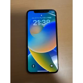 アップル(Apple)のiPhone X 256GB simフリー(スマートフォン本体)