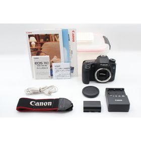 Canon キヤノン EOS 70D ボディ◆シャッター回数3650回のみ♪(デジタル一眼)