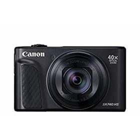 【中古】「非常に良い」Canon コンパクトデジタルカメラ PowerShot SX740 HS ブラック 光学40倍ズーム/4K動画/Wi-Fi対応 PSSX740HSBK(コンパクトデジタルカメラ)