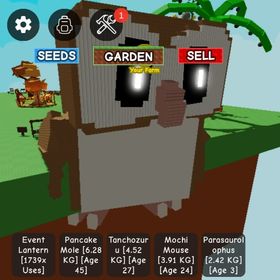 庭を成長させる メガTitanic Barn owl 100歳 85.55kg | ロブロックス(ROBLOX)のアカウントデータ、RMTの販売・買取一覧