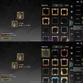 Xスーツ2枚、ゴールデンファラオ7⭐️ 世紀末ルメット | PUBG MOBILEのアカウントデータ、RMTの販売・買取一覧