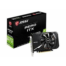【中古】「非常に良い」MSI GeForce RTX 2070 AERO ITX 8G グラフィックスボード VD6843(PCパーツ)