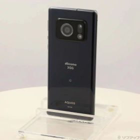 【中古】SHARP(シャープ) AQUOS R6 128GB ブラック SH-51B docomoロック解除SIMフリー 【344-ud】