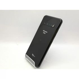 【中古】LG電子 docomo 【SIMロック解除済み】 LG V60 ThinQ 5G ザ ブラック 8GB 128GB L-51A【立川フロム中武】保証期間1ヶ月【ランクC】