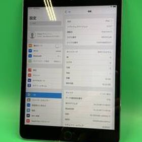 ★本体美品 iPad mini 第3世代 Wi-Fi+Cellular 16GB 最大容量85% KDDI ○ MGHV2J/A スペースグレイ mini3 中古 新古品 GD0360 R3