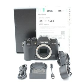 ★良品★ FUJIFILM フジフイルム X-T50 ボディ ブラック(ミラーレス一眼)