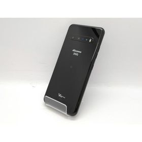 【中古】LG電子 docomo 【SIMロック解除済み】 LG V60 ThinQ 5G ザ ブラック 8GB 128GB L-51A【立川フロム中武】保証期間１ヶ月【ランクC】
