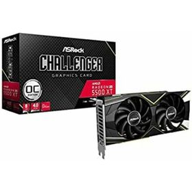 【中古】「非常に良い」ASRock AMD Radeon RX5500XT 搭載 グラフィックボード GDDR6 8GB CHALLENGERシリーズ RX5500XT Challenger D 8G OC(PCパーツ)