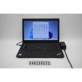 ノートパソコン Lenovo ThinkPad L380 Core i3 8130U 2.2GHz/8GB/256GB(SSD)/13.3W/FWXGA(1366x768)/Win11