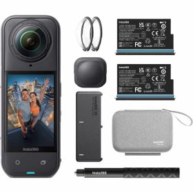 Insta360 アクションカメラ「Insta360 X5」エッセンシャルキット CINSAAHA-X504 Essentials Bundle
