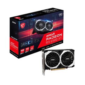 msi Radeon RX 6500 XT MECH 2X 4G OC グラフィックカード ブラック (V508-003R)
