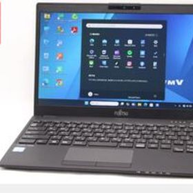 中古良品 フルHD 13.3型 Fujitsu LIFEBOOK U939A Windows11 八世代 i5-8365U 4GB 256GB-SSD カメラ 無線 Office付 中古パソコン 管:1806v