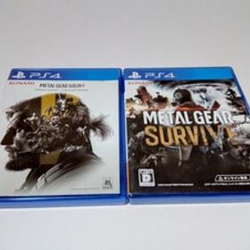 PS4 メタルギア ソリッド V グラウンド・ゼロズ ＋ ファントムペイン サヴァイブ 2本セット