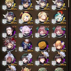 石が1200↑の閃撃キャラが多い初期アカウントになります。| 逆転オセロニアのアカウントデータ、RMTの販売・買取一覧