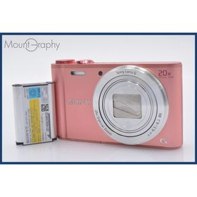 ★極上美品★ ソニー SONY Cyber-shot DSC-WX350 20x バッテリー、ストラップ付 ★完動★同梱可 #am292(コンパクトデジタルカメラ)